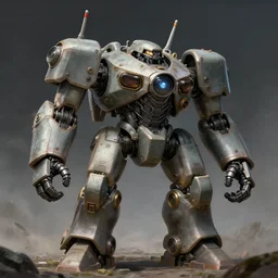 heavy combat walker, artwork