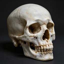 marble skull