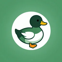logo of a duck