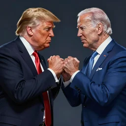 donald trump and joe biden fighting in metal gear solid, digital art, trending on artstation, highly detailed, illustration, concept art, elegant, beautiful, masterpiece