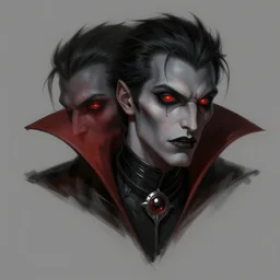 2 pac as a vampire, darkwave, darksynth, concept headshot art, sharp, digital matte painting, art by luis royo, greg rutkowski, wlop, dramatic lighting, trending on artstation