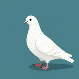 a pregnant pigeon by shaun tan