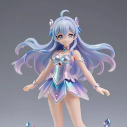 james jean isolated magical girl vinyl figure, figure photography, holographic undertones, anime stylized, glitter accents on figure high detail, ethereal lighting sigma 8 5 mm f _ 8