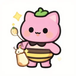 cute miss mascot rosa © lia rosa © lia roselia food sticker art, cronobreaker, beeple game icon