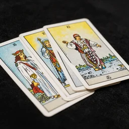 full set of illuminati cards, tarot card design, product shot