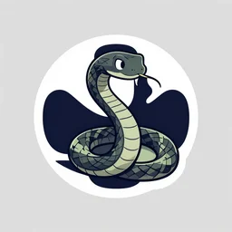 the logo of the programming language python as a snake suffocating the logo of the golang programming language, unreal engine, detailed