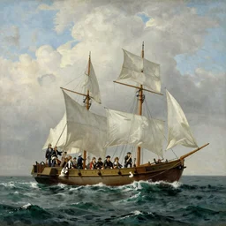 Raft of the Medusa , inspired by Gericault