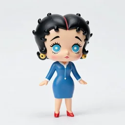 photo of american president betty boop. 3 5 mm. studio lighting.