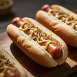 hotdog hot dogs, photograph, macro, dof, tiltshift