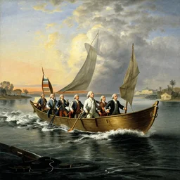 washington crossing the nile