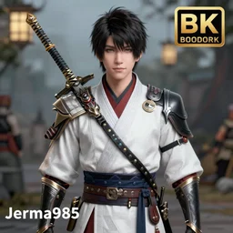 portrait of streamer jerma985 in sekiro, gaming, detailed, 4k