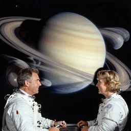 exploring saturn, by alan bean, by alayna lemmer