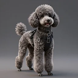 poodle as a swat member, hyperdetailed, artstation, cgsociety, 8 k