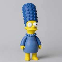 marge simpson clay mug