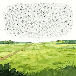 the field of strife, wlop, by artworm, in a variety of influences, random