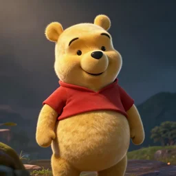 winnie the poo, heman style