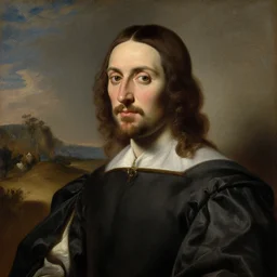 renaissance oil painting of john oliver