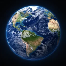 photograph of the creation of the earth, realistic 4 k
