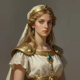 carthaginian empress, art by zeronis, d & d, fantasy, highly detailed, portrait, digital painting, trending on artstation, concept art, sharp focus, illustration