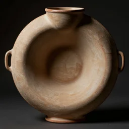 by hieronymus bosch, paleolithic pottery, bezier curve, volumetric light