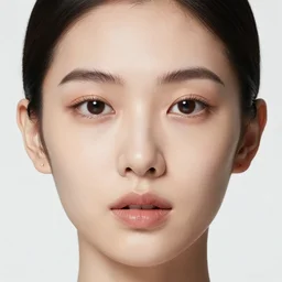 the perfect human face