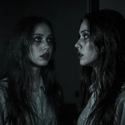 soulless reflection looking back at you from within your dream horror