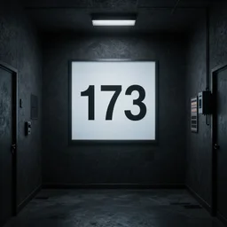 SCP-173 in a dark room