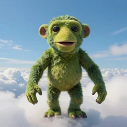 harambe in heaven, high detail, high definition, photorealistic, 8k