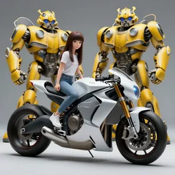 motorcycle inspired by zaha hadid architects, akira and bumblebee, trending on artstation, cinematic, octane render, ultrarealistic
