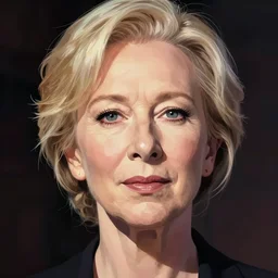 portrait of helen mirren, cel - shaded art, toon shading, by lois van baarle, artgerm, makoto shinkai