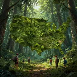 photo the last us environement part 2 forest 4 k rtx hdr volume light concept studio matte painting digital illustration fanart artstation by eytan zana and balazs agoston, jad saber, aaron limonick, pablo dominguez and florent lebrun and robby johnson