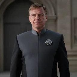 Chancellor Gowron as depicted in the TV series