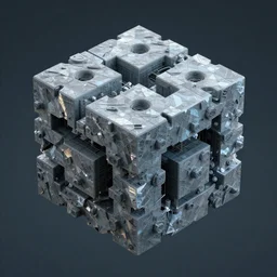 Extradimensional cube,