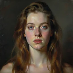 portrait by disco diffusion and jenny saville