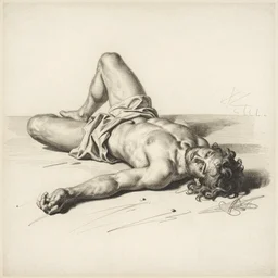sketch of something completely still, etching by louis le breton, 1 8 6 9, 1 2 0 0 dpi scan