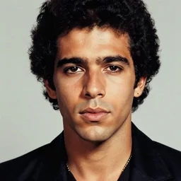 young brazilian 1 9 8 0's singer chico buarque, portrait artwork by craig mullins