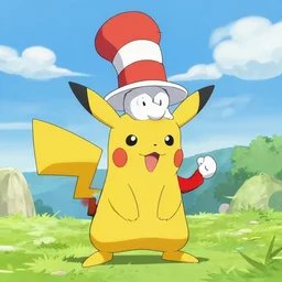 pokemon in the style of dr seuss