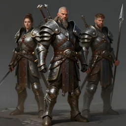digital fantasy art of a viking in full combat armor, highly detailed, trending on artstation, tolkien, world of warcraft, by Aaron Morse, by Ariel Fain, by Calvin Boice, by Christopher Hayes, by Matthew McKeown