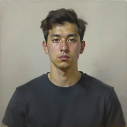 painting of a man (circa 2022)