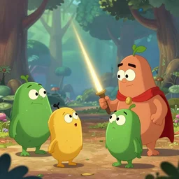 VeggieTales episode where they battle the antichrist