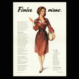 vintage advertisement poster, uhd 8 k