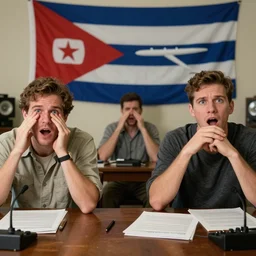 YouTubers reacting to the cuban missle crisis