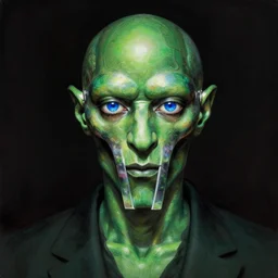 mf doom with sapphire eyes, green monster skin. intricate, elegant, highly detailed, centered, digital painting, artstation, concept art, smooth, sharp focus, illustration, artgerm, tomasz alen kopera, peter mohrbacher, donato giancola, joseph christian leyendecker, wlop, frank frazetta
