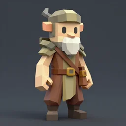 lowpoly fantasy character, hand painted textures, cgsociety, favorite