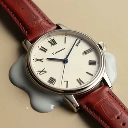 a watch melting in the style of salvador dali