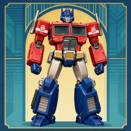 a retro 8 0's transformers cartoon movie poster marvel!!!, comic book!!!!!!!, art deco!!!!!!!!, greg rutkowski