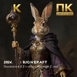 an anthropomorphic female rabbit wizard with a staff, fine art, award winning, intricate, elegant, sharp focus, cinematic lighting, highly detailed, digital painting, 8 k concept art, art by guweiz and z. w. gu, masterpiece, trending on artstation, 8 k