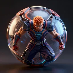 hadouken energy ball close up, high details, 8 k, octane render, unreal engine, sharp focus, trending on artstation, stylized shading