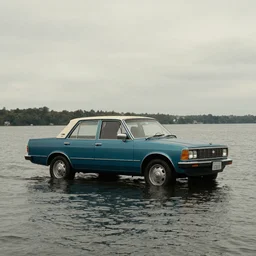 floating car by Scott Robertson