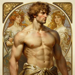 portrait of greg davies, d & d, muscular! fantasy, intricate, elegant, highly detailed, digital painting, artstation, concept art, smooth, sharp focus, illustration, art by artgerm and greg rutkowski and alphonse mucha